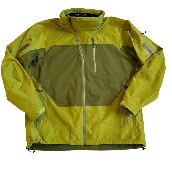 Vintage Arc'teryx Sidewinder Men's Size XL Sv Goretex XCR Jacket Green Recco - Picture 1 of 16